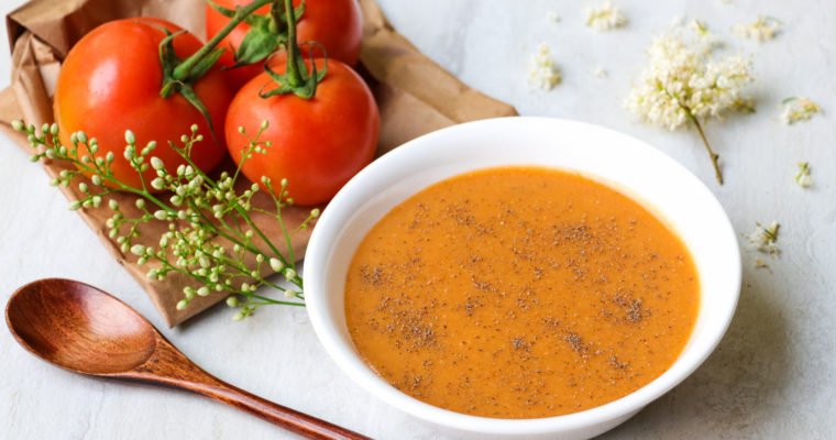 Oats Tomato Soup in Instant Pot – Healthy and Tasty