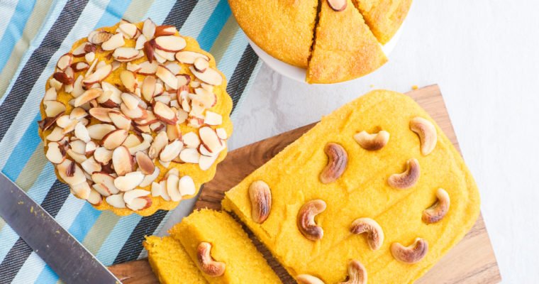 Mango Semolina Cake in Oven and Airfryer || No eggs and All purpose Flour