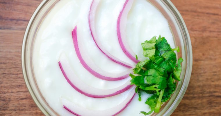 Raitha || Indian Yogurt Condiment || Simple Onion Raita