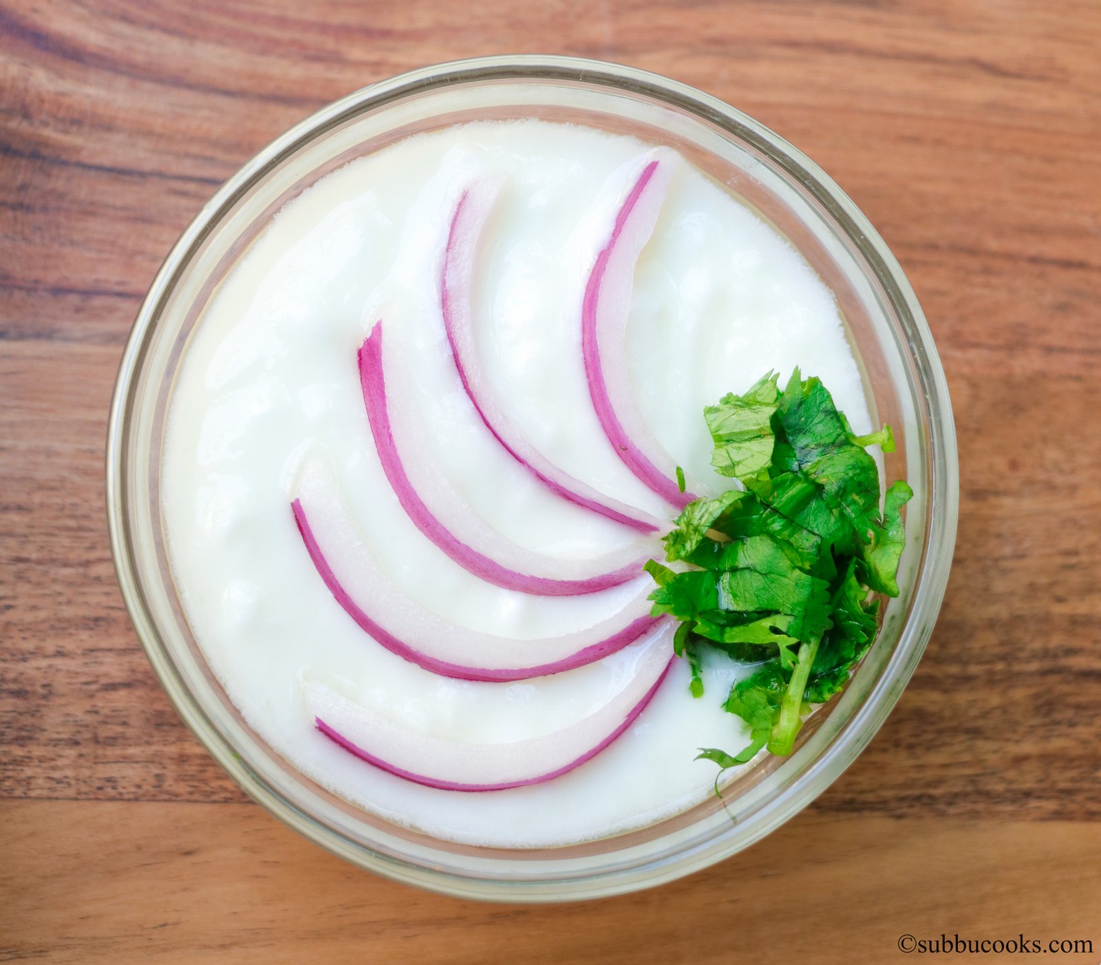 Raitha || Indian Yogurt Condiment || Simple Onion Raita