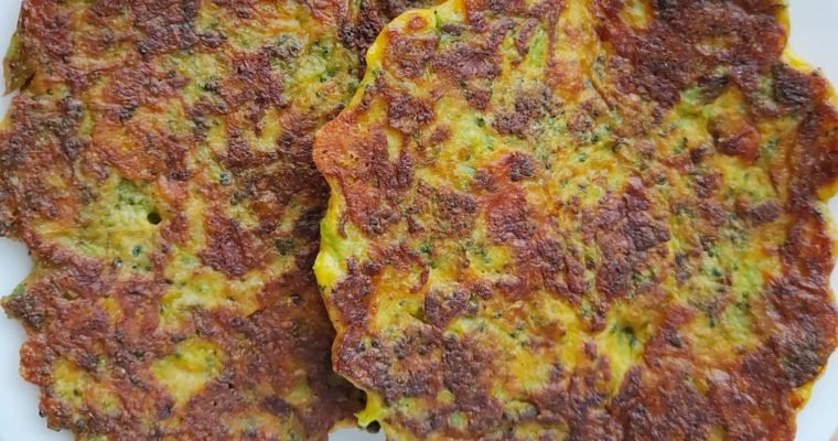 Keto Broccoli cheese fritters | Broccoli cheese pancakes