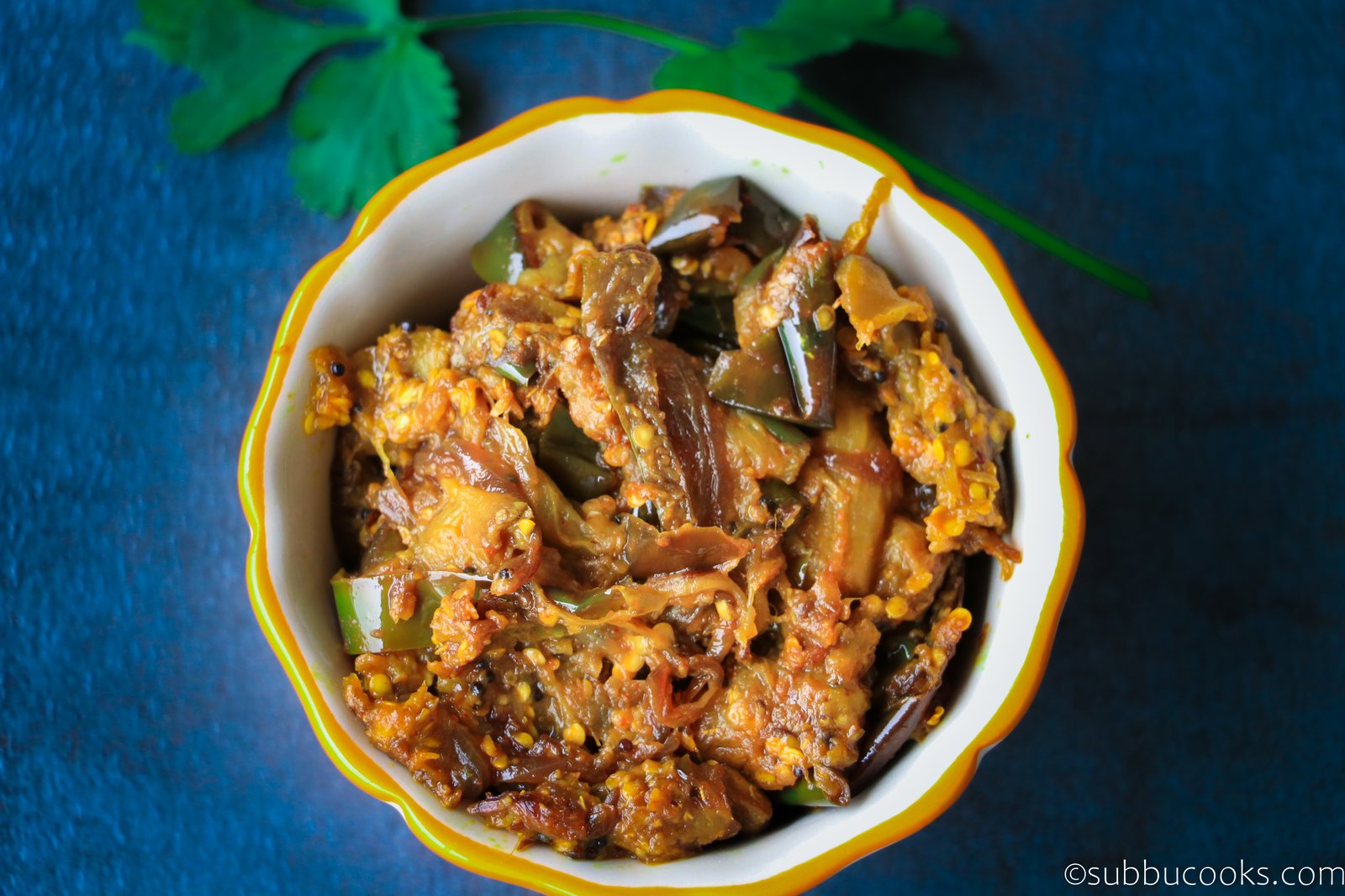 Brinjal Masala Fry | Simple Eggplant fry | Aubergine Curry