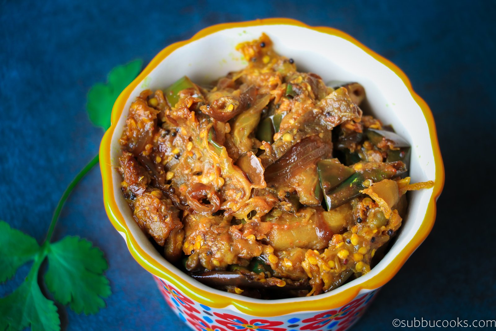 Brinjal Masala Fry | Simple Eggplant fry | Aubergine Curry