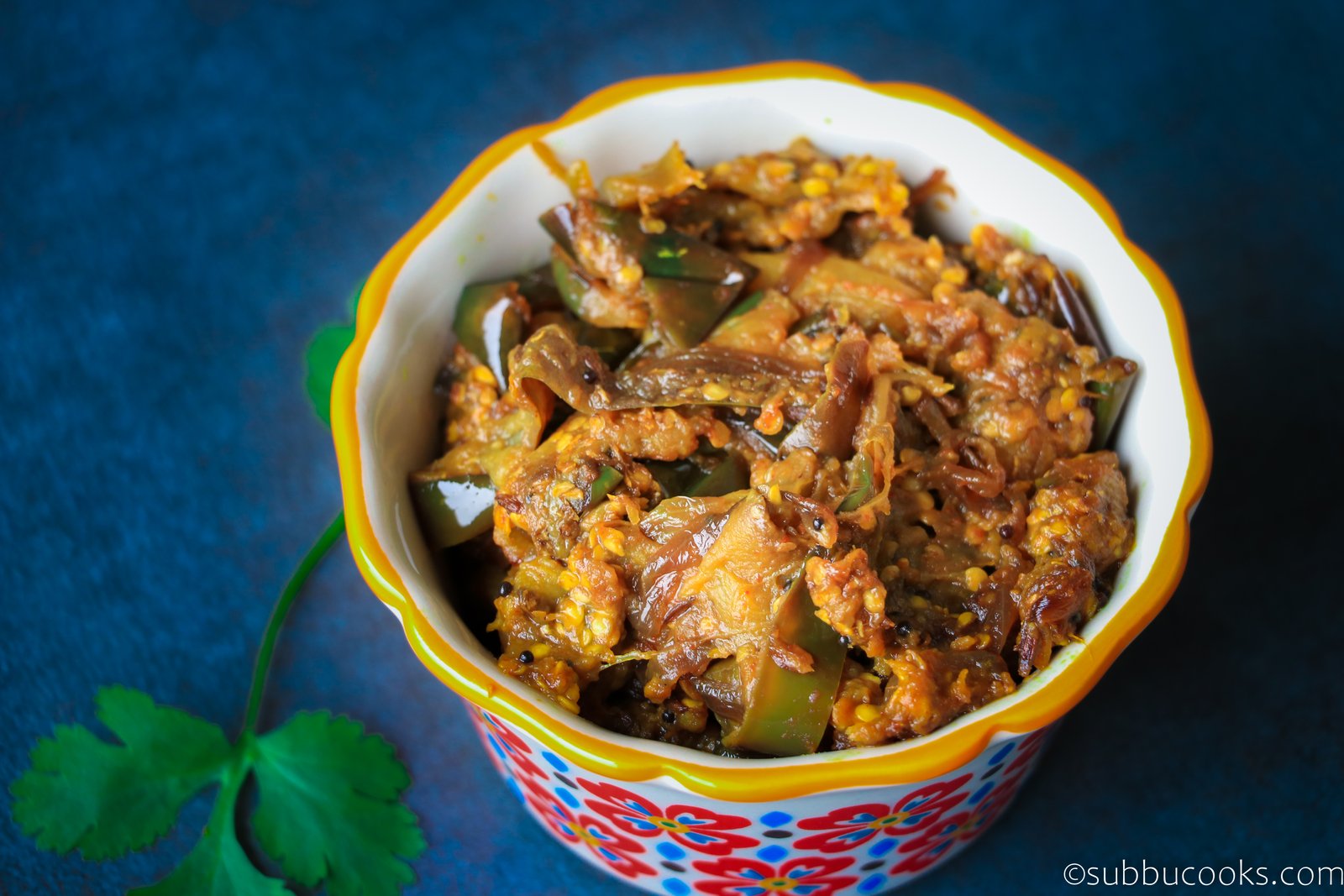 Brinjal Masala Fry | Simple Eggplant fry | Aubergine Curry
