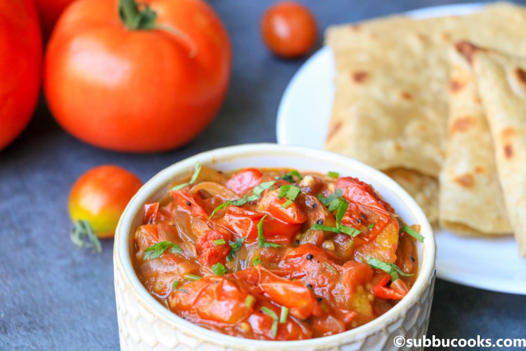 spicy tomato curry