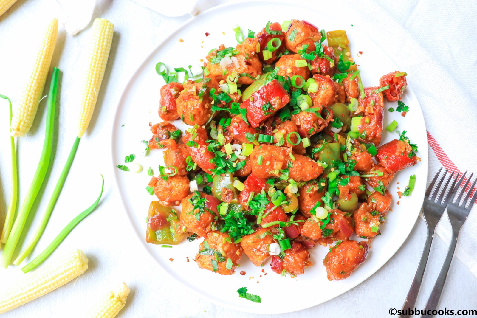 Baby Corn Manchurian Recipe | Easy Restaurant style Crispy Dry Baby Corn Manchuria